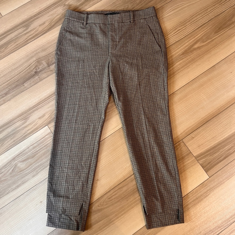 Zara Plaid Trousers